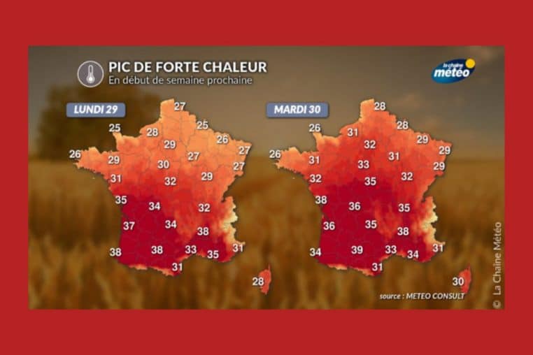 canicule france meteo