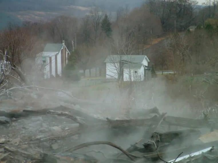 centralia-fumé-ville-abandonné