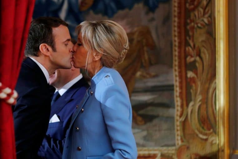 emmanuel macron et sa femme