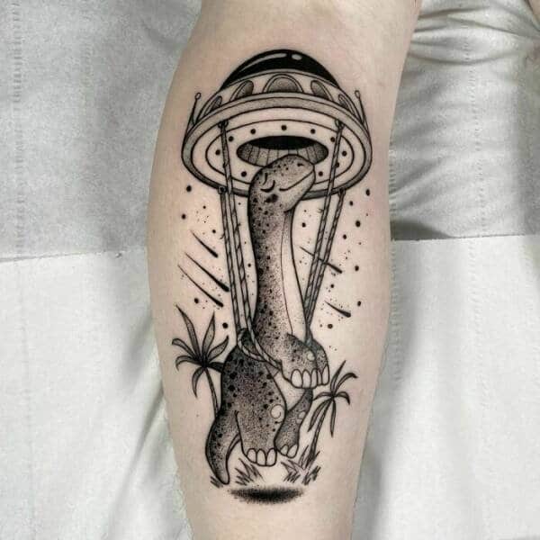 Image illustration tatouages dinos