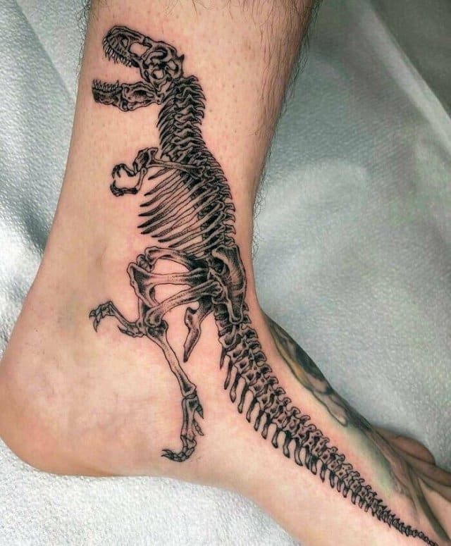 Image illustration tatouages dinos