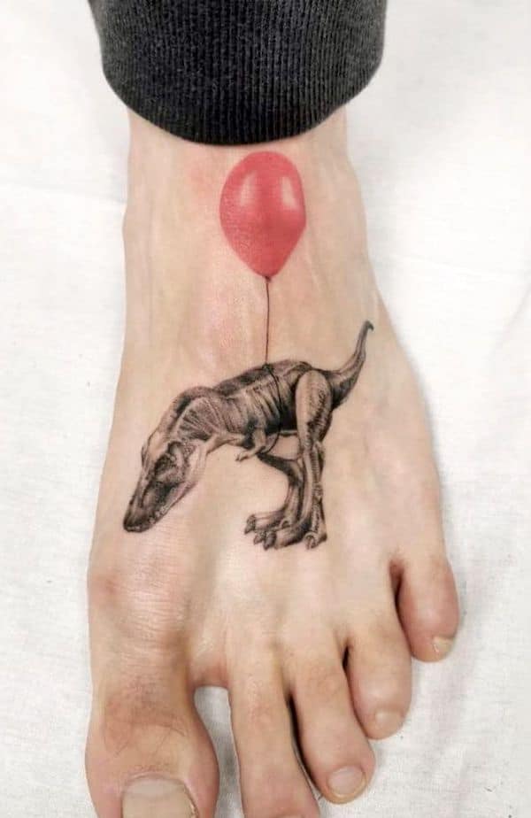 Image illustration tatouages dinos