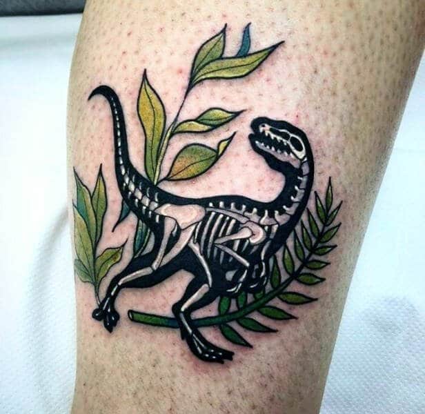 Image illustration tatouages dinos