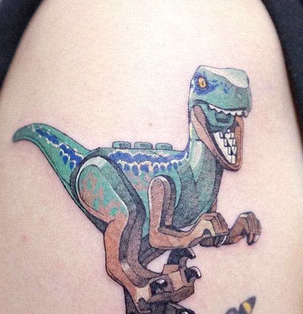 Image illustration tatouages dinos