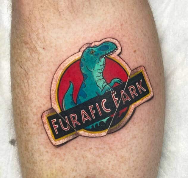 Image illustration tatouages dinos