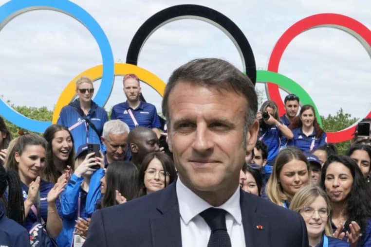 macron JO 2024