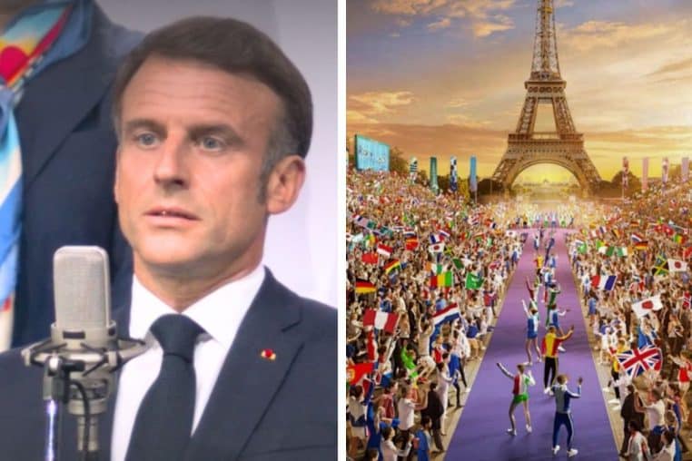 macron video ouverture jo paris