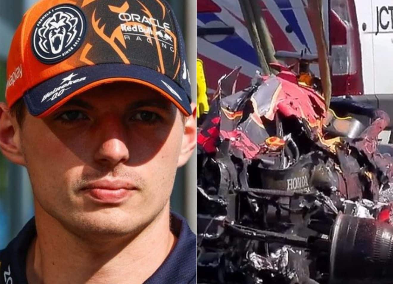 Le terrible accident de Max Verstappen