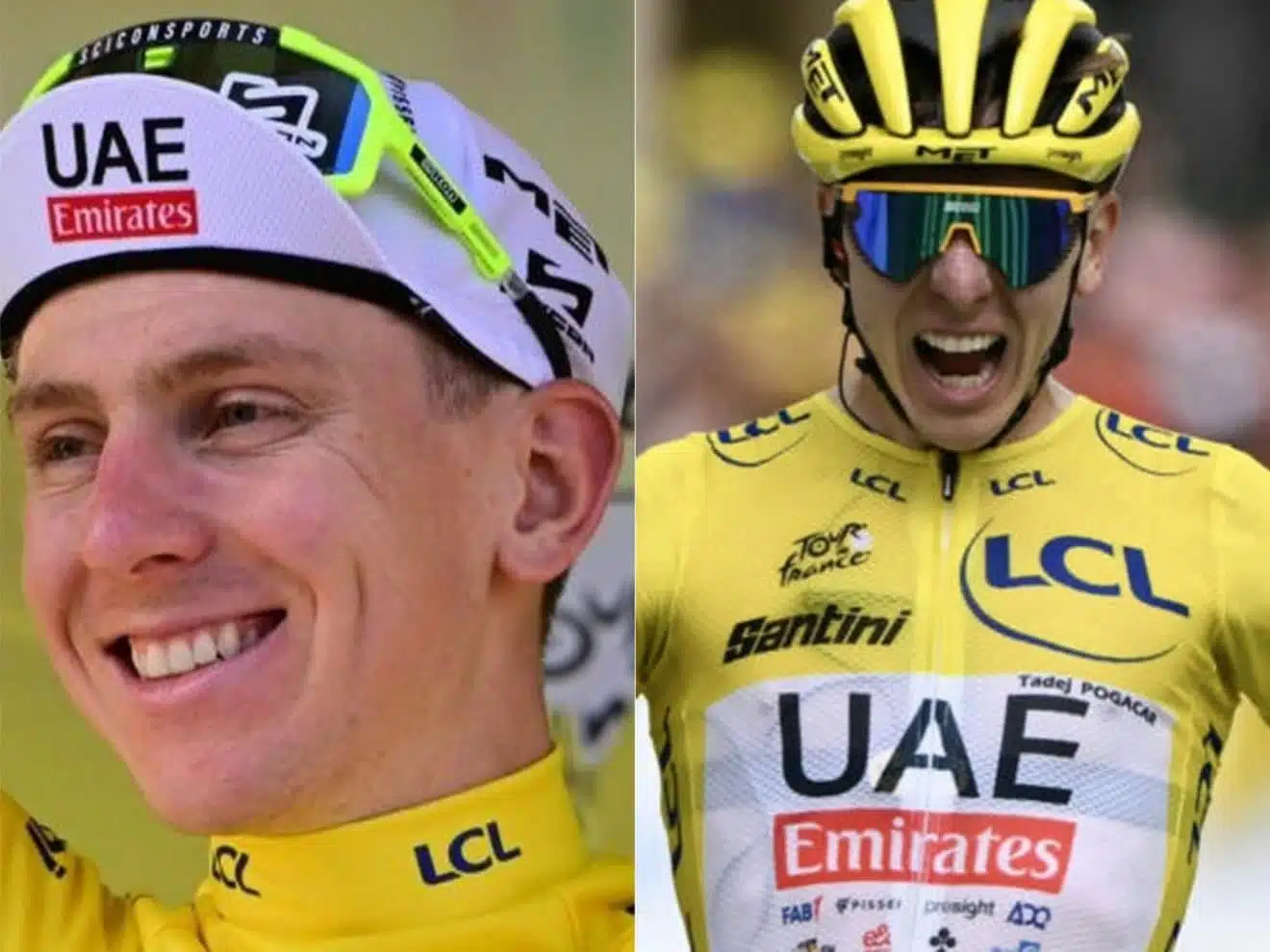 Tadej Pogačar fait la lou sur le Tour