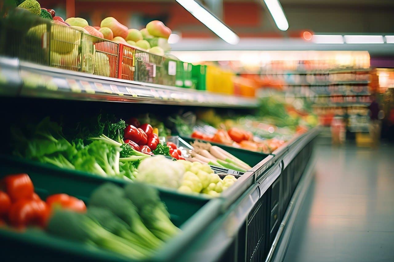 market, vegetable, shop, supermarché, fruit, légume