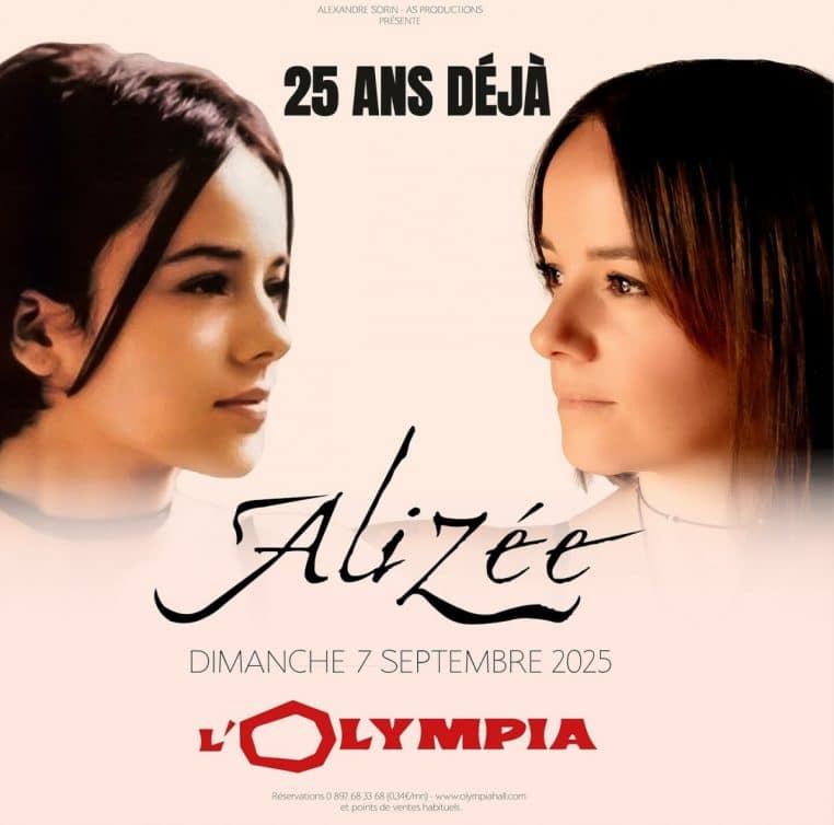 Alizee Olympia Affiche