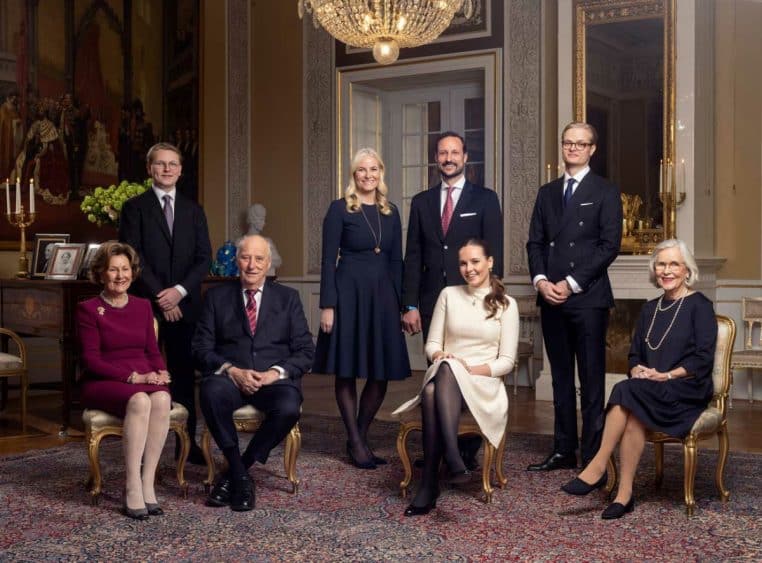 Famille royale norvège humble