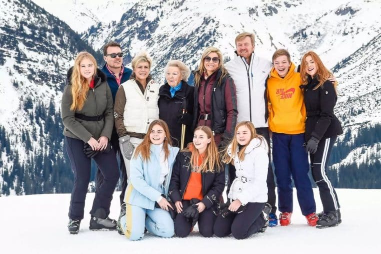 Famille royale norvège vacances simples