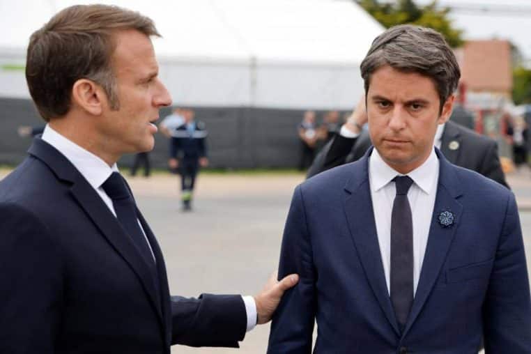 Gabriel Attal et Emmanuel Macron