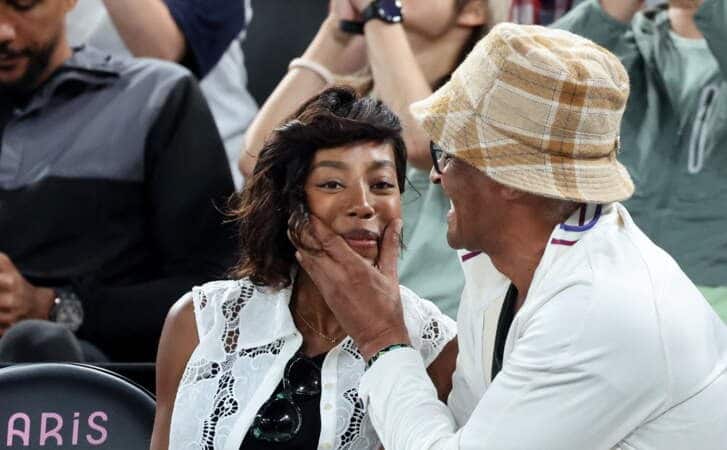 Malika et Yannick Noah