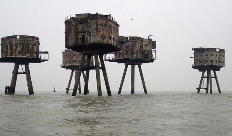 Maunsell-Sea-Forts-abandonné-tamise