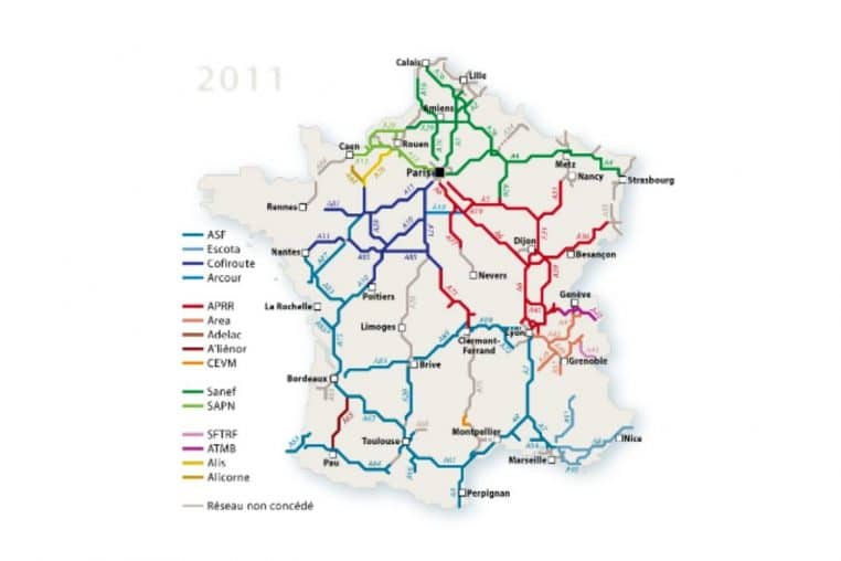 autoroutes en france