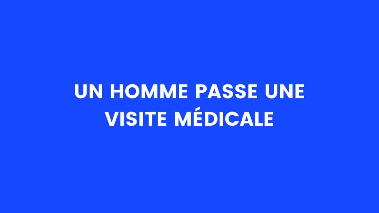 blague visite medicale