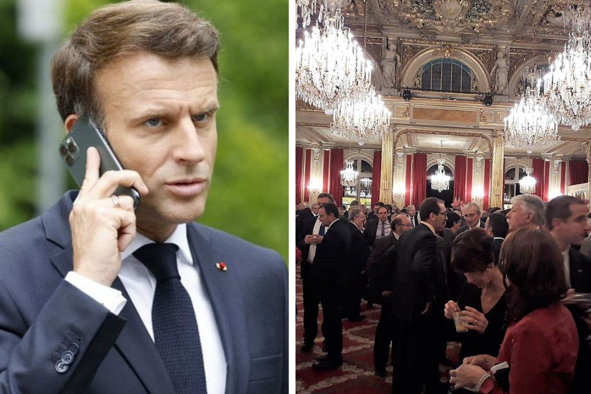 emmanuel macron reception ministres