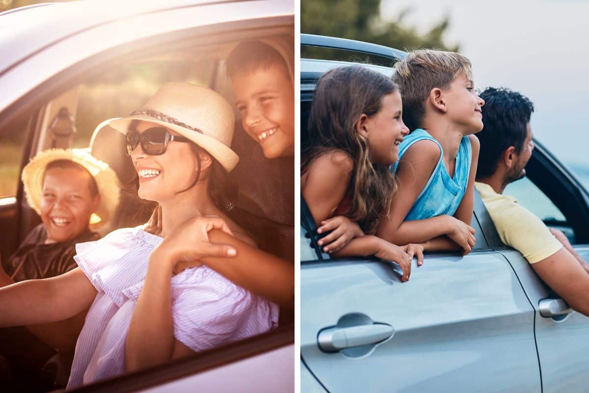 famille voiture amende