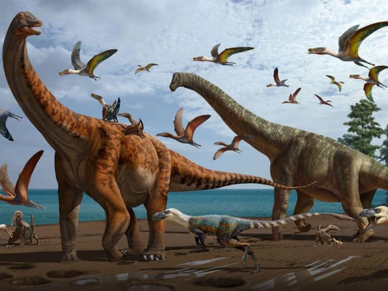 Image illustration on sait d'où vient l'astéroïde qui a tué les dinosaure