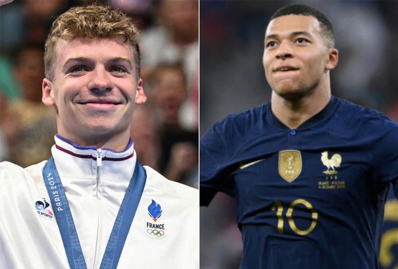 Léon Marchand : il répond aux comparaisons avec Mbappé