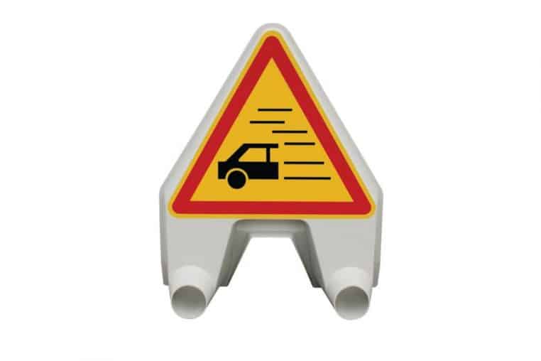 panneau signalisation routes triangle