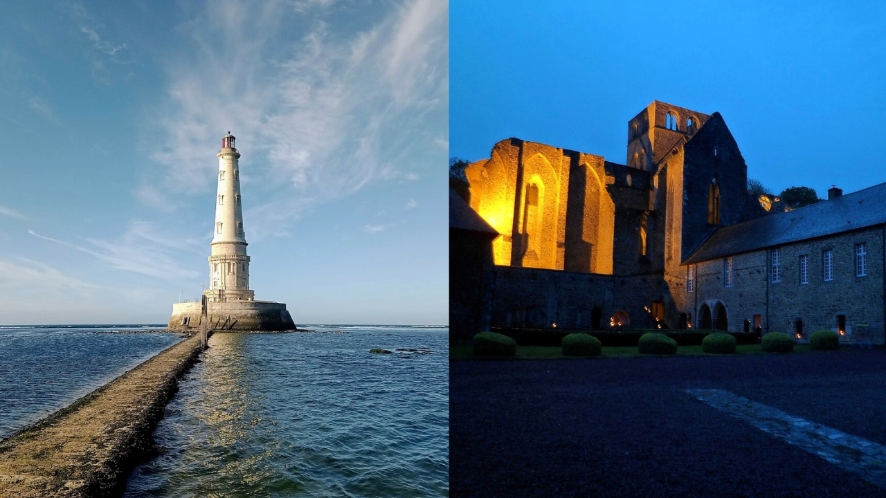 Abbaye-de-Hambye-Phare-de-Cordouan-patrimoine-de-france