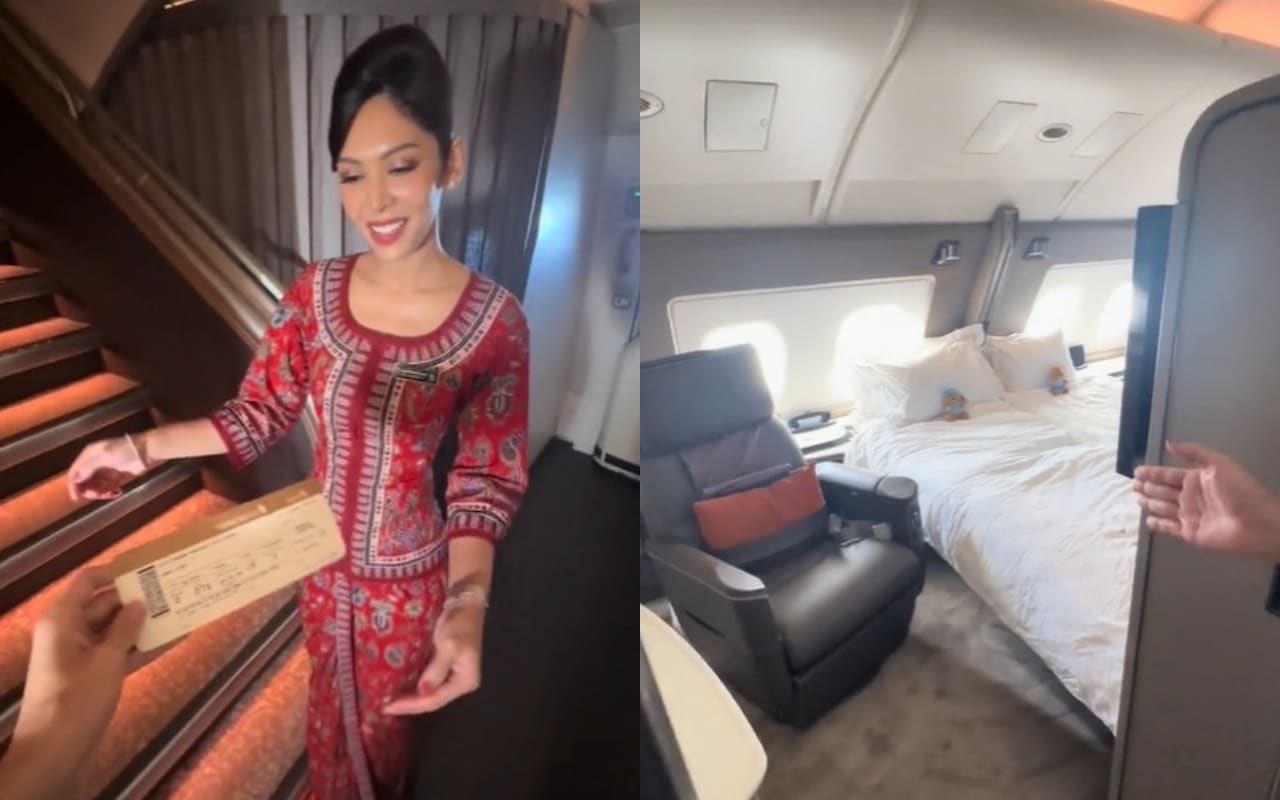 Avion Singapore Airlines billet Suites