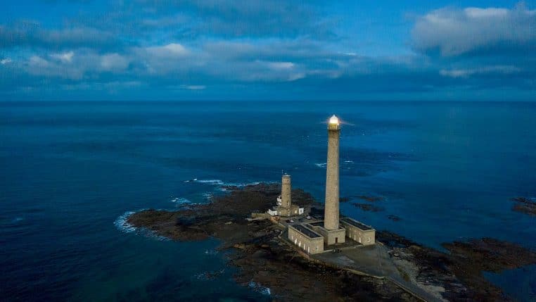 Gatteville-le-Phare - aerial view