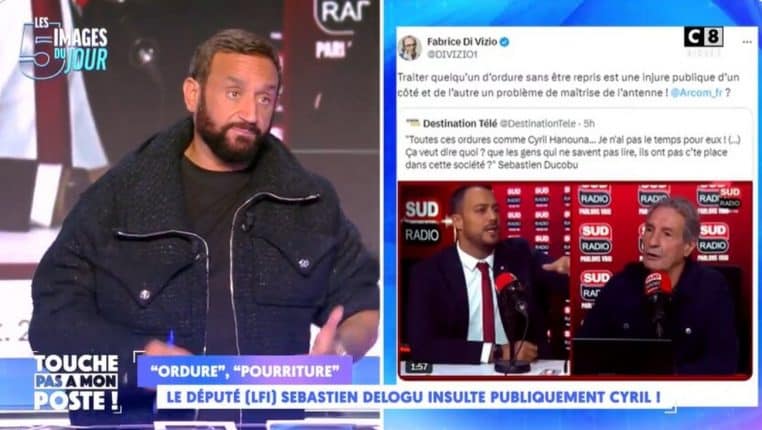 Cyril Hanouna porte plainte contre Sébastien Delogu