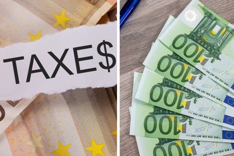 impots taxes france euros