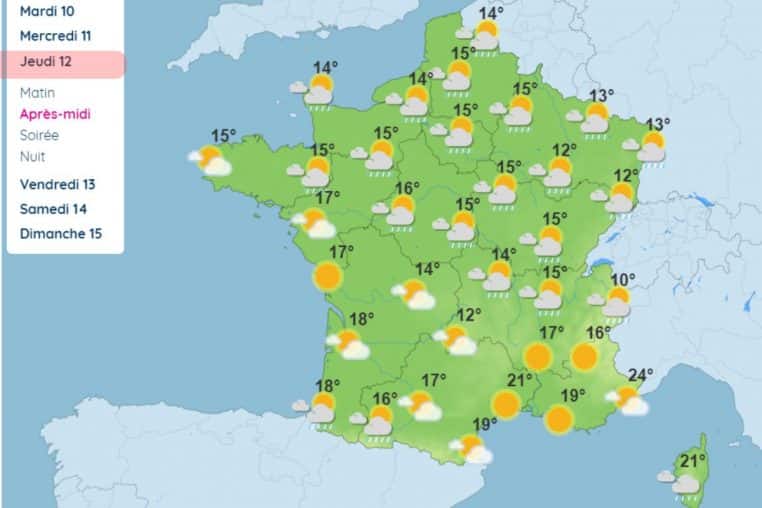 jeudi 12 septembre 2024 @meteo france