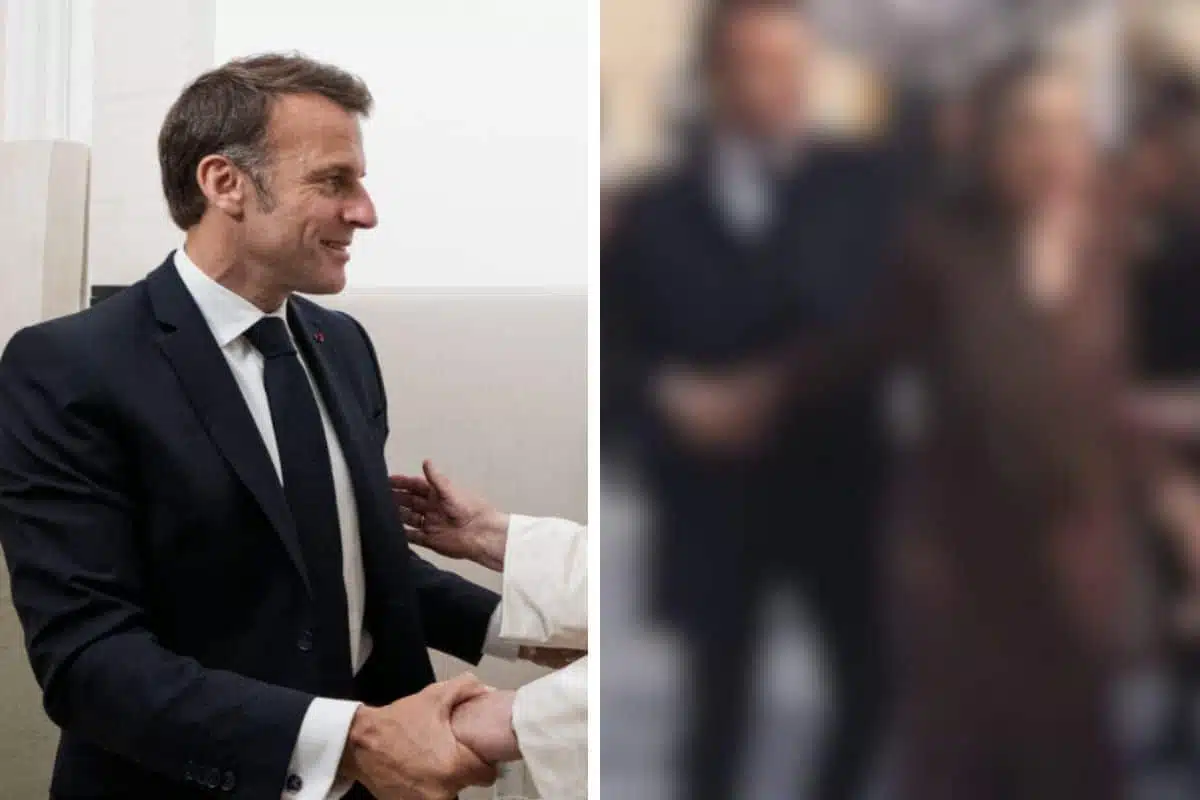 macron trop tactile
