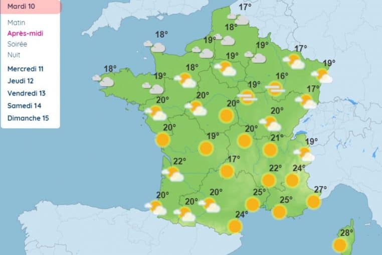 mardi 10 septembre 2024 @meteo france