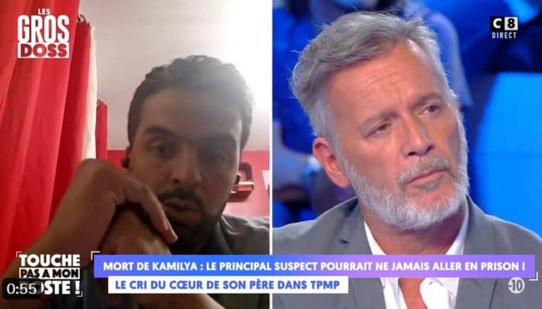 Le père de Kamilya intervient sur le plateau de TPMP