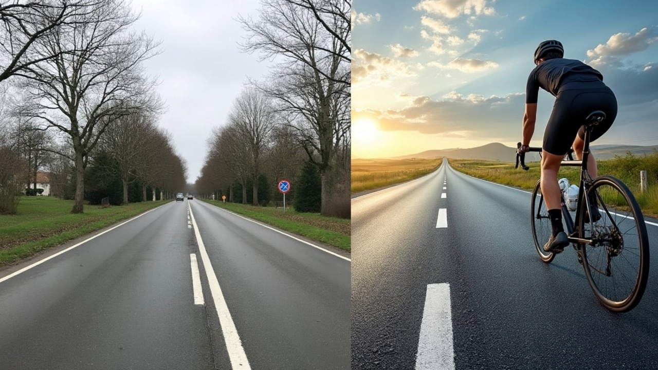 route-française-photographie-vélo-illustration