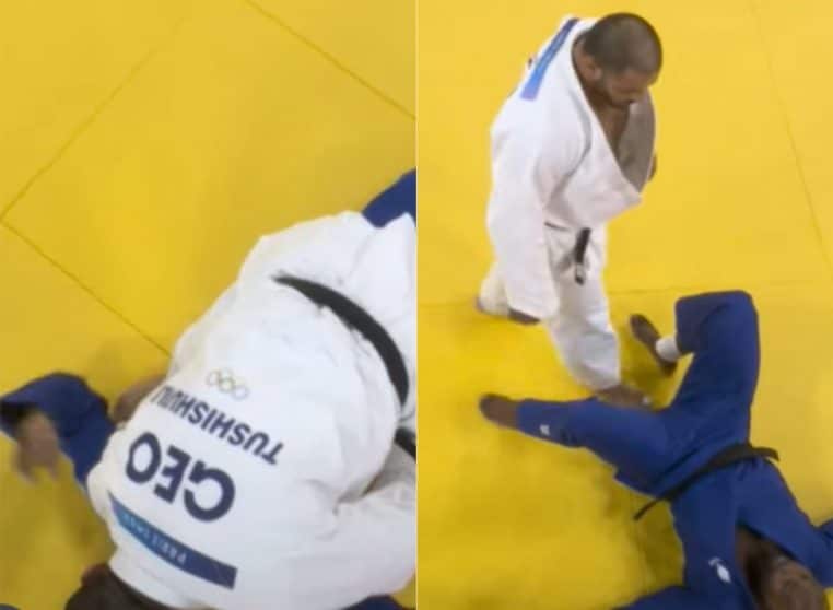 Teddy Riner bousculé par un adversaire : la sanction tombe