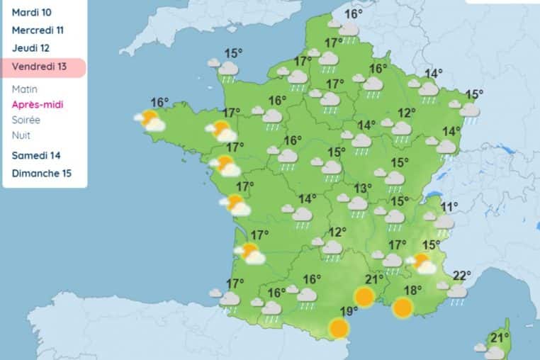 vendredi 13 septembre 2024 @meteo france