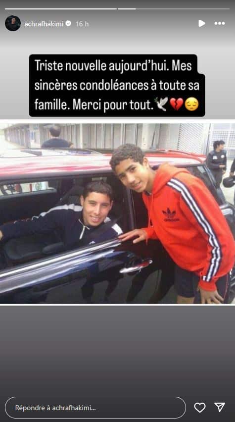 Abdelaziz Barrada et Achraf Hakimi