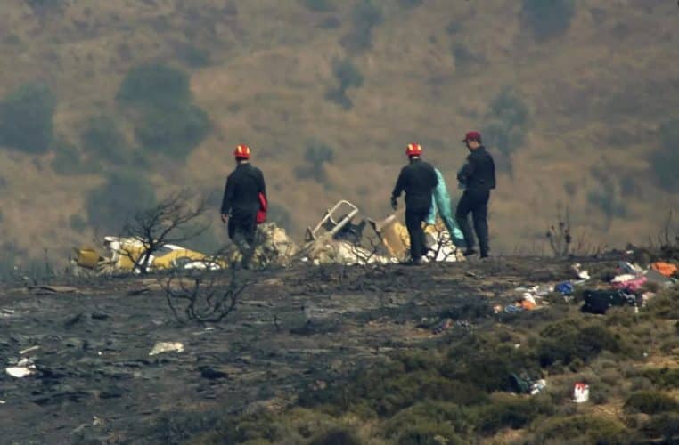 Avion crash catastrophe