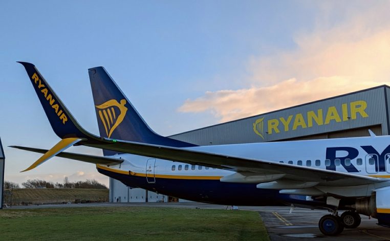 Boeing en feu Ryanair