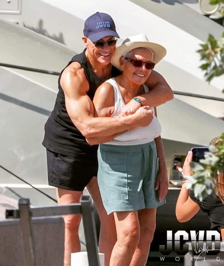 Eliana Van Varenbergh et Jean-Claude Van Damme