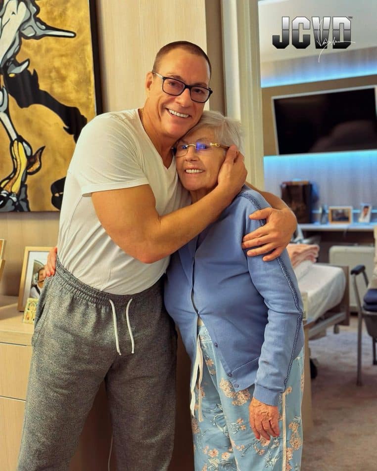 Jean-Claude Van Damme et sa mère