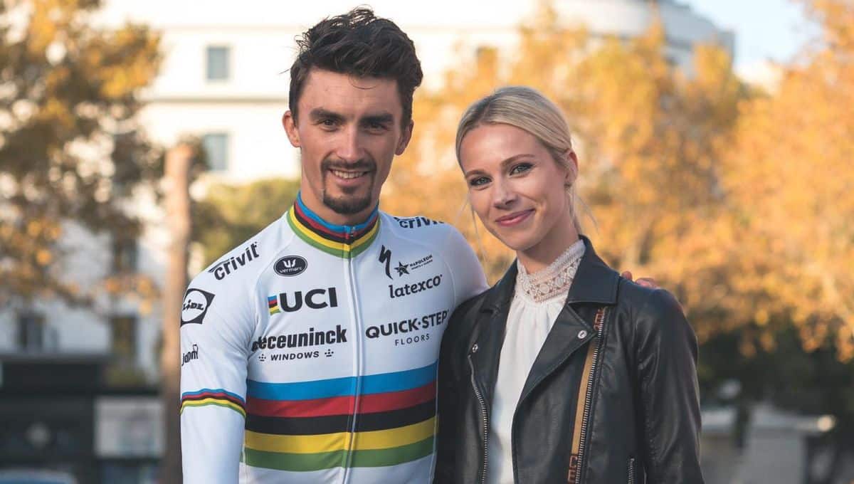 Julian Alaphilippe et Marion Rousse