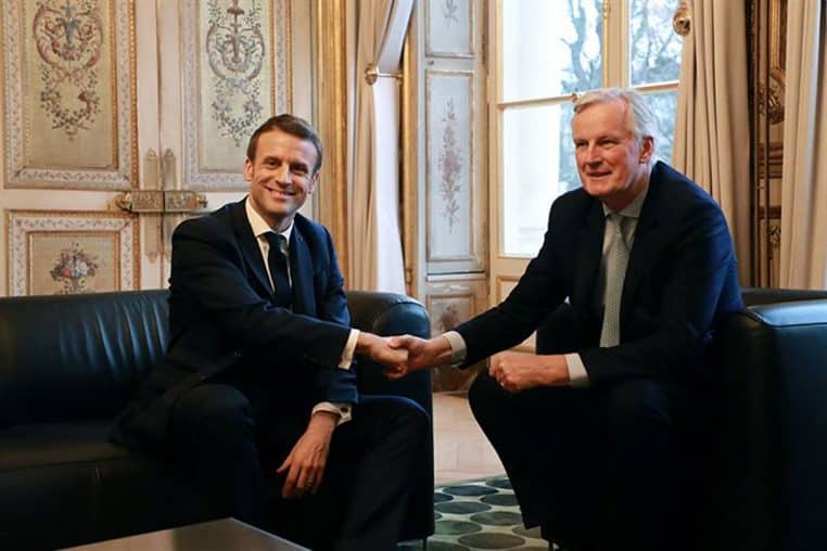 Michel Barnier Emmanuel Macron