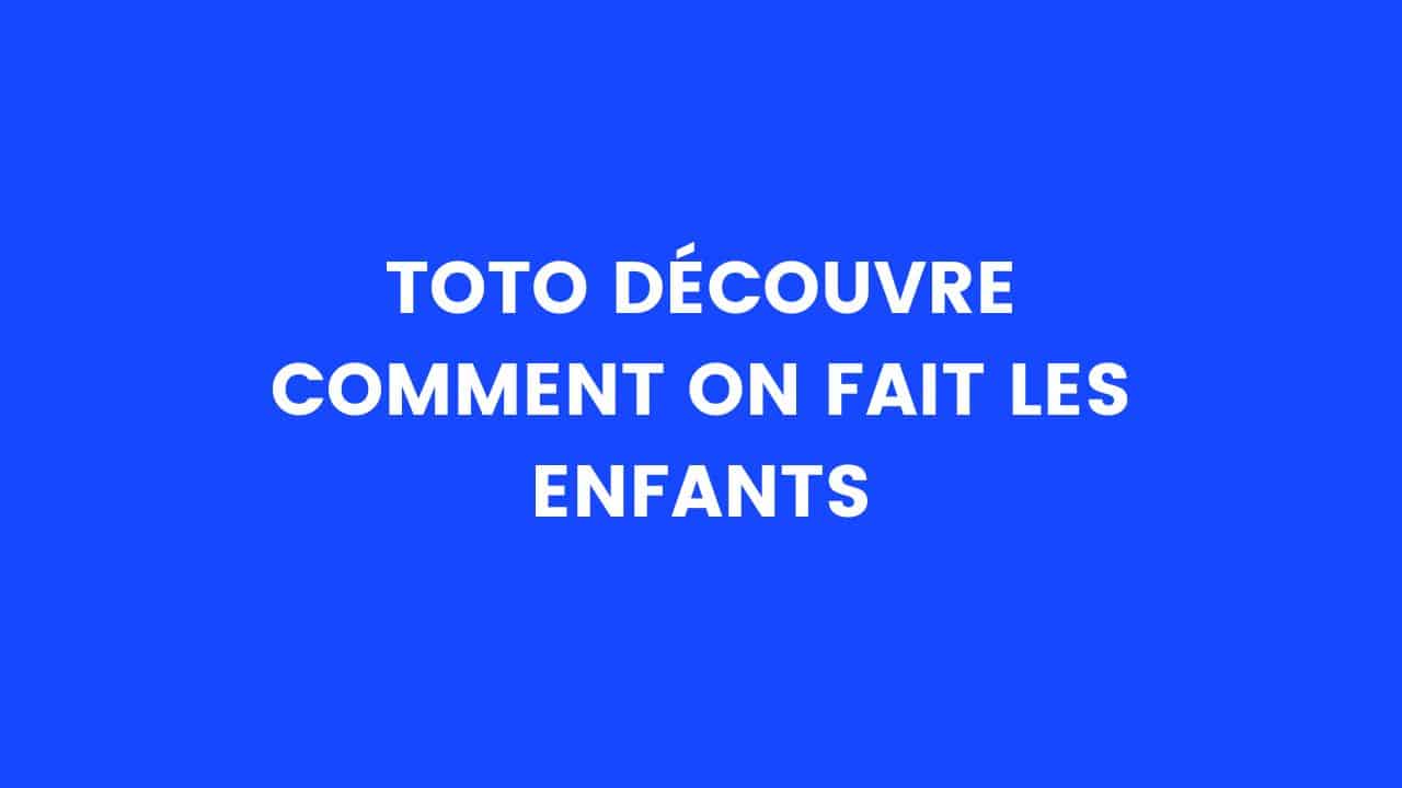 blague toto enfants