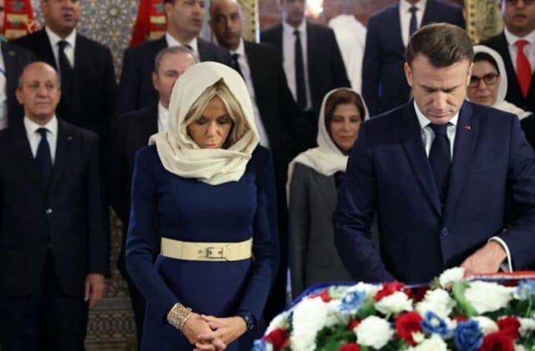 brigitte macron photo maroc etonne