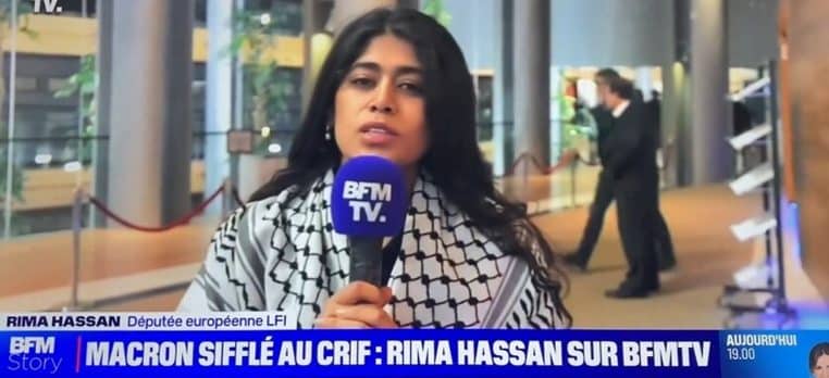 Le coup de gueule de Rima Hassan sur BFMTV