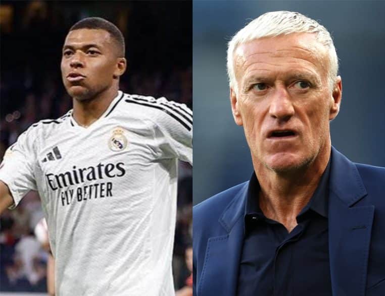 Didier Deschamps prend la défense de Kylian Mbappé